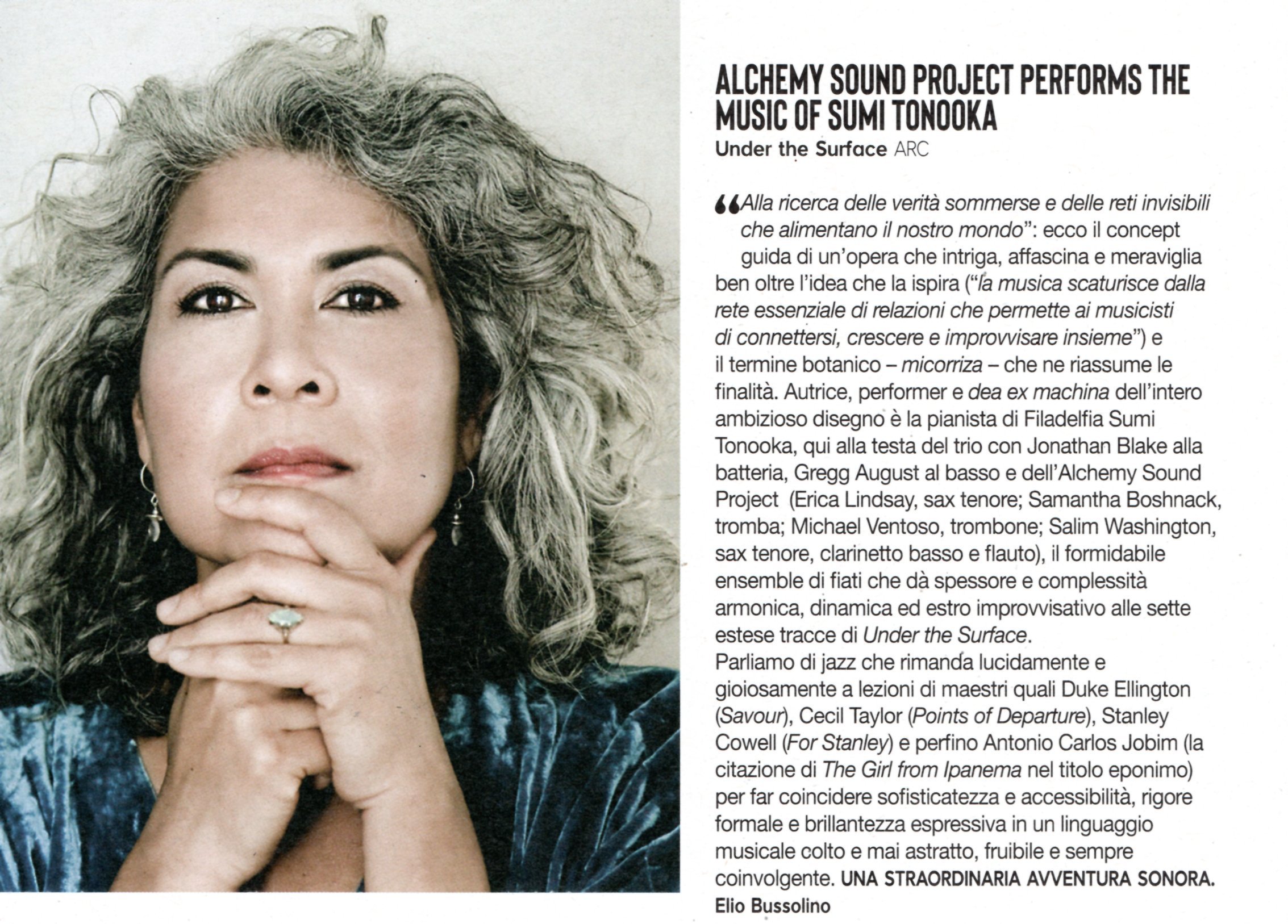 Sumi Tonooka in Rockerilla Magazine