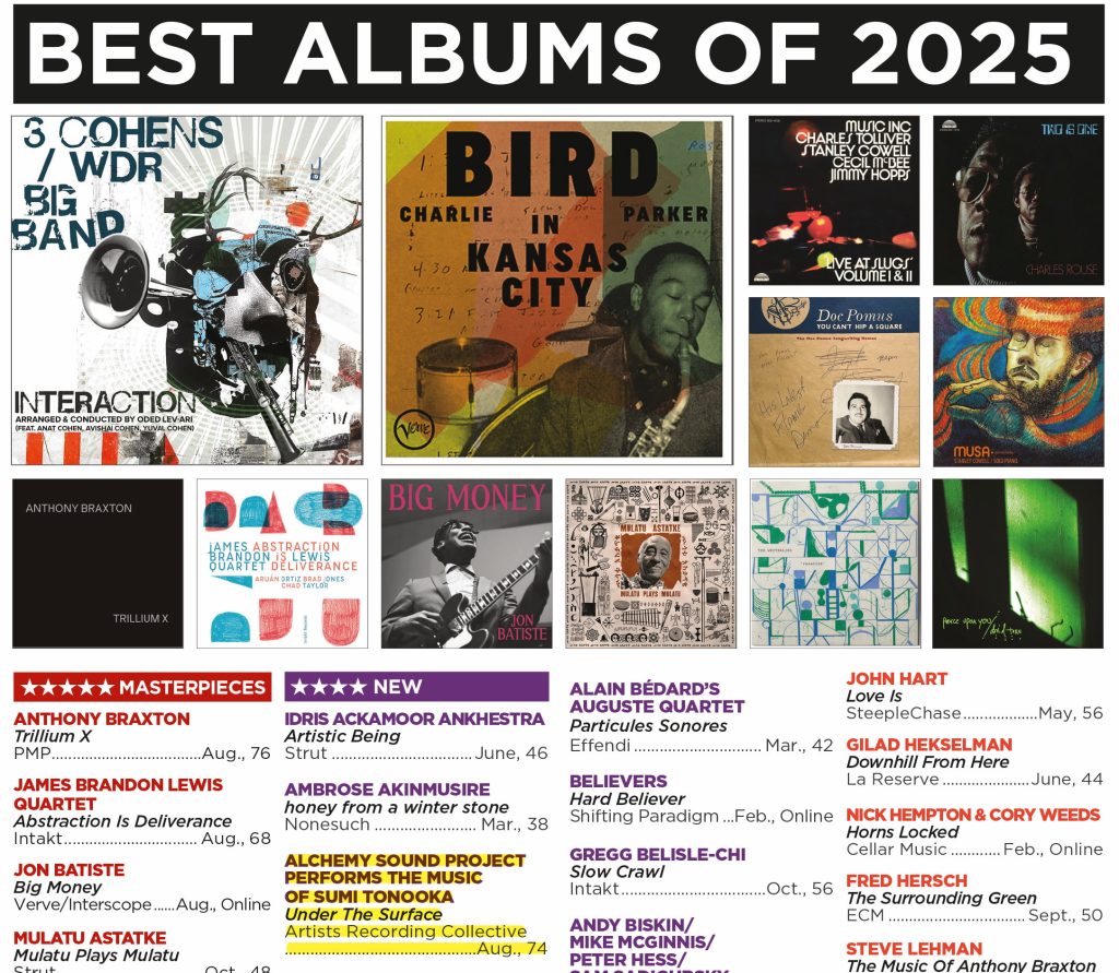 Downbeat Magazine Best Albums of 2025