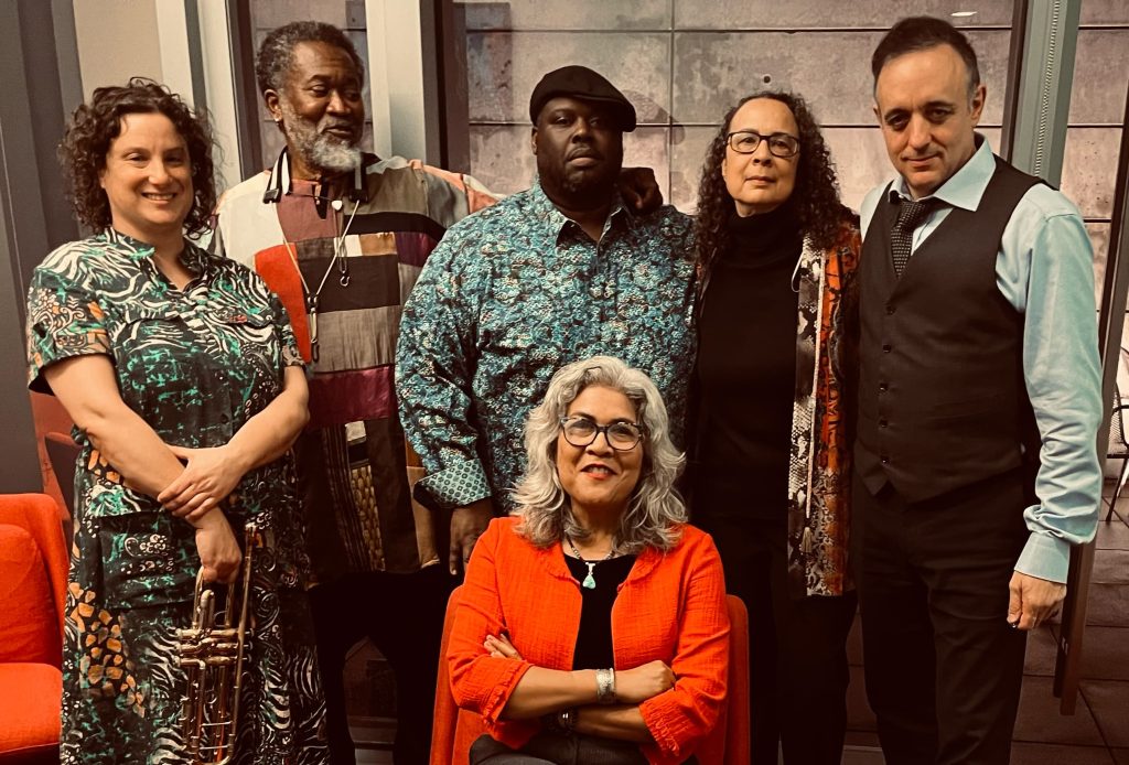Alchemy Sound Project: In the green room at SF Jazz